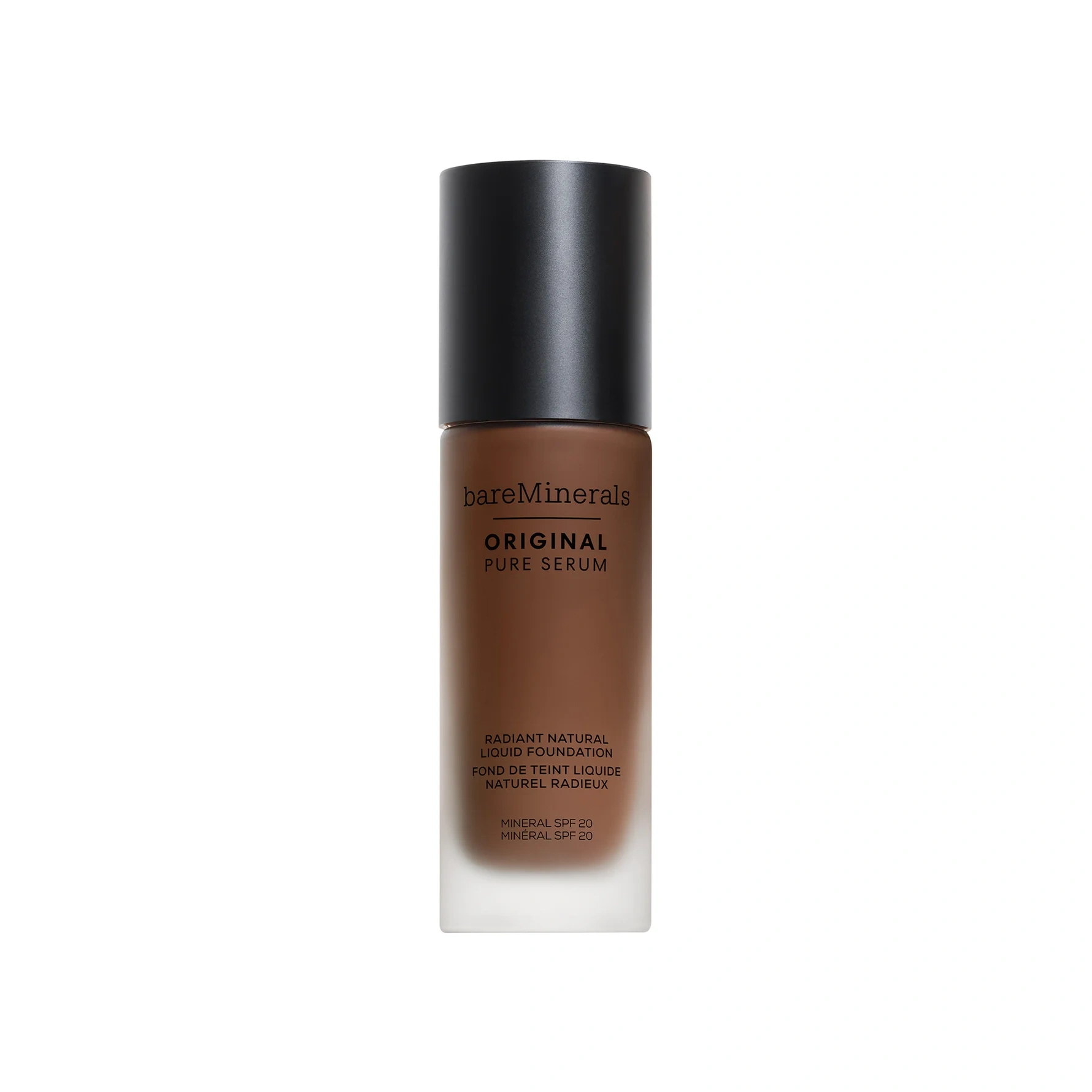 bareMinerals Original Pure Serum Radiant Natural Liquid Foundation Mineral SPF20 Deep Neutral 6