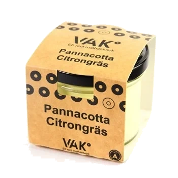 Pannacotta - citrongräs