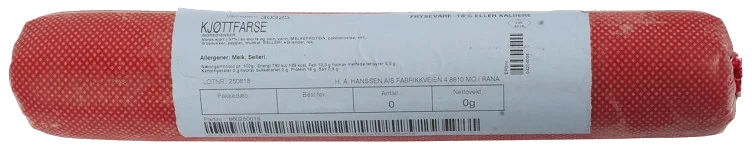 Kjøttfarse 1kg Snabb Fr Hanssens