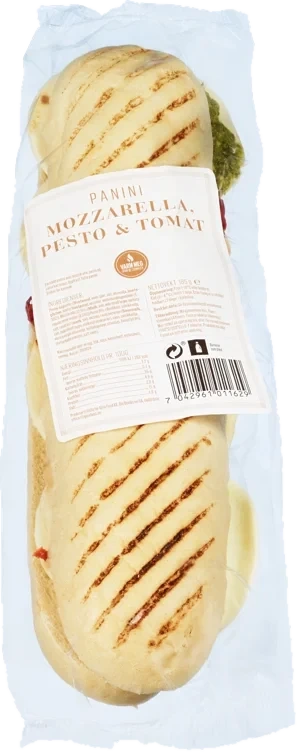 GEIA FOOD AS Panini Mozzarella, Pesto&Tomat