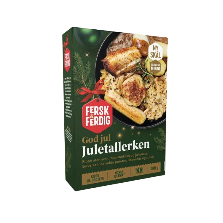 Juletallerken 500g Fersk&Ferdig