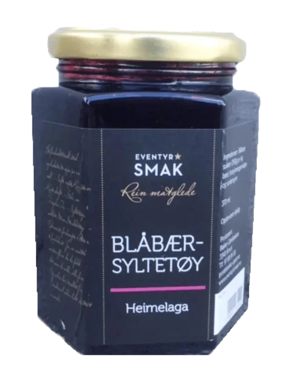 Blåbærsyltetøy 400g Eventyrsmak