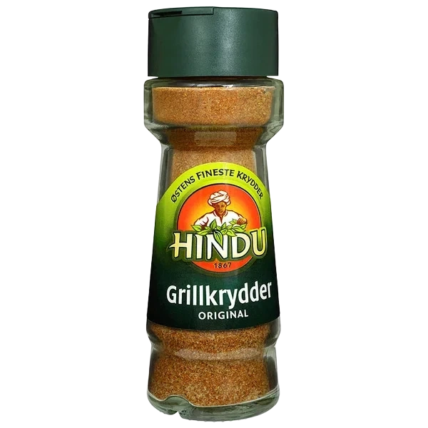 Grillkrydder 70g glass Hindu