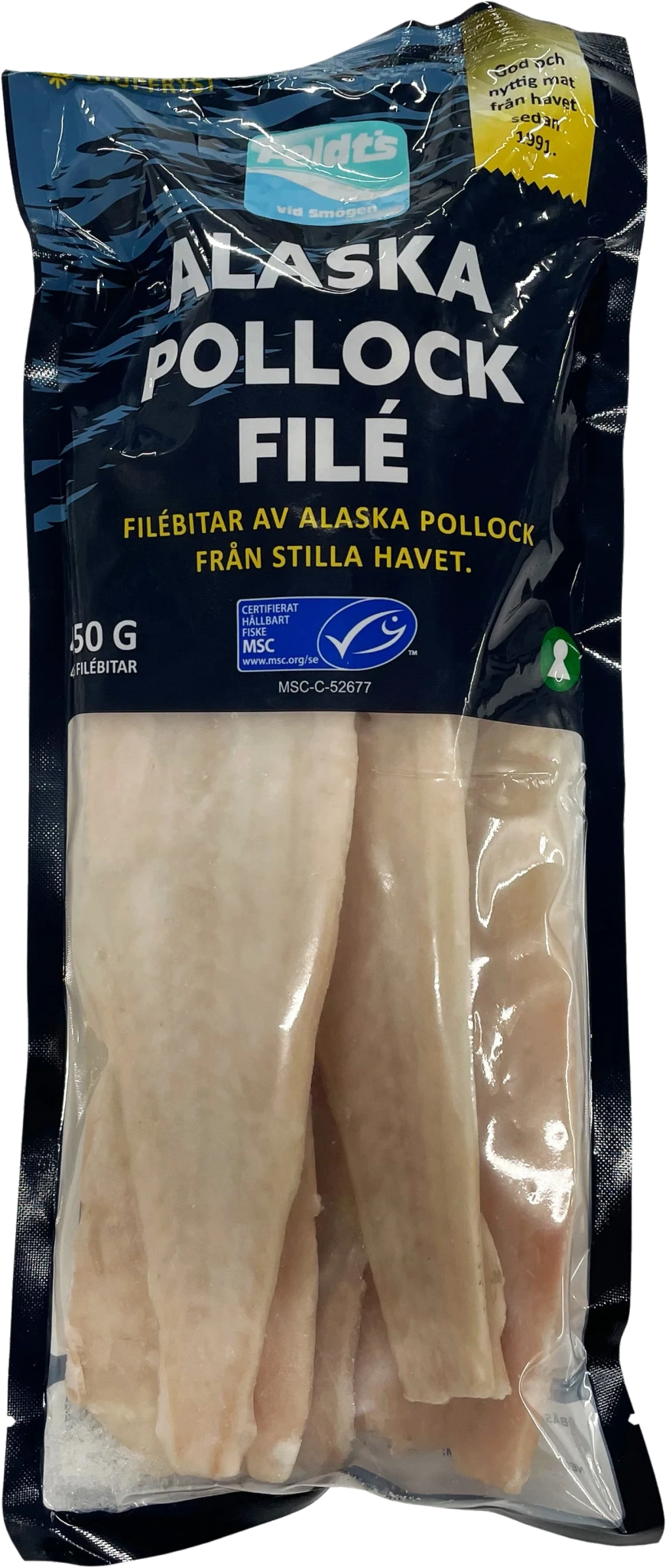Alaska pollock filé MSC