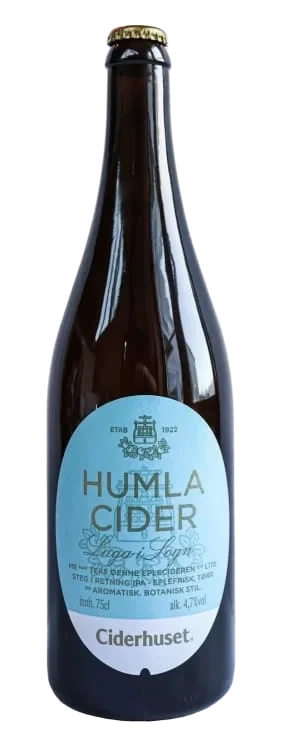 Humla Cider Eple 0,75l flaske Ciderhuset
