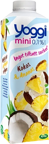 Mini yoghurt kokos/ananas