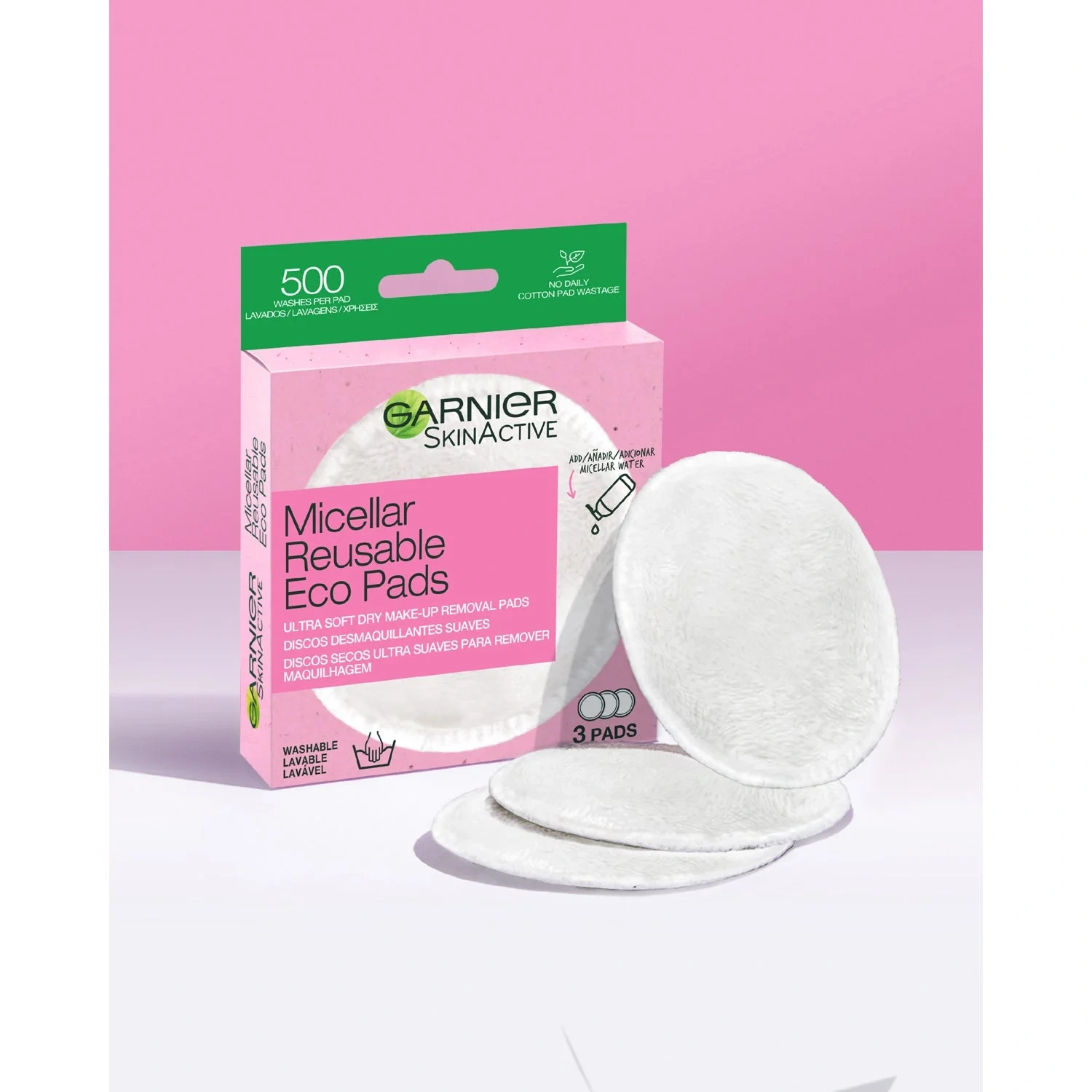 Garnier Skin Active Micellar Reusable Eco Pads