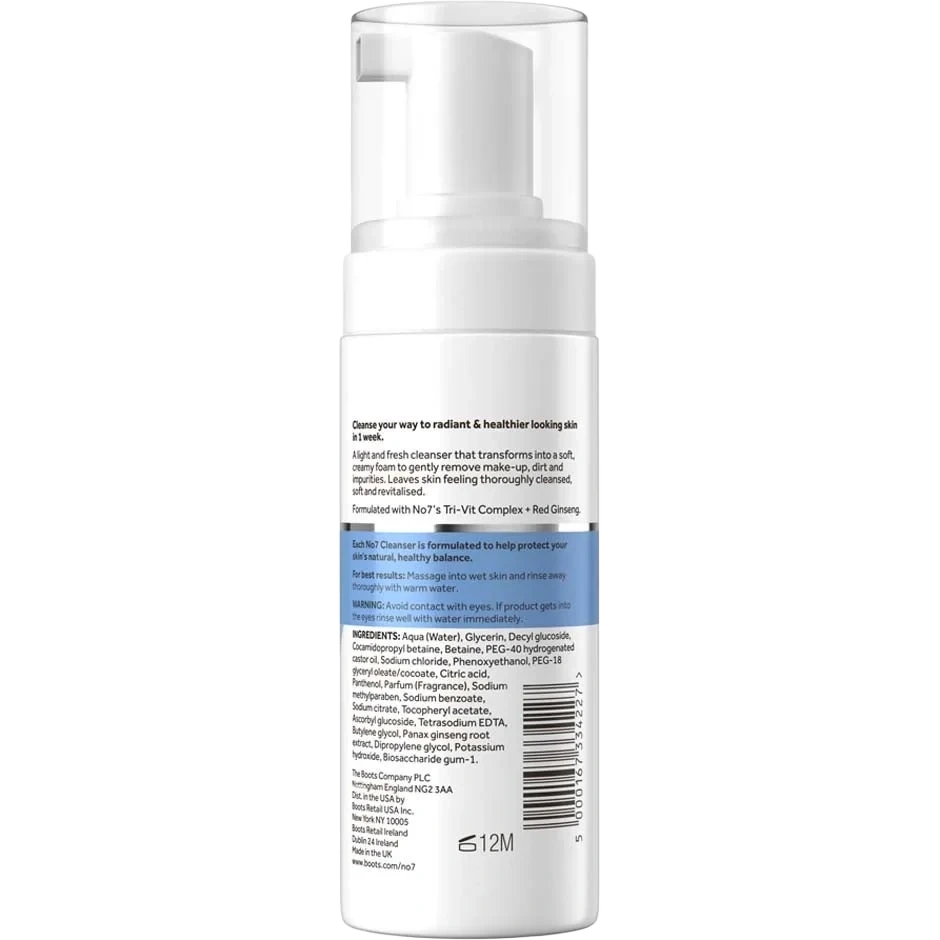 No7 Foaming Cleanser Normal