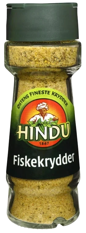 Fiskekrydder 80g glass Hindu