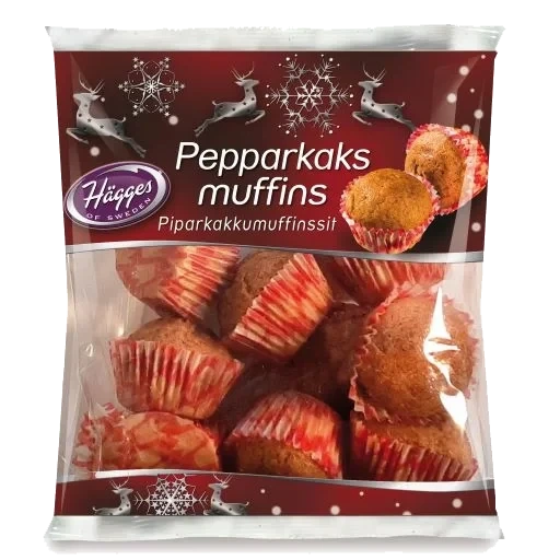 Pepparkaksmuffins