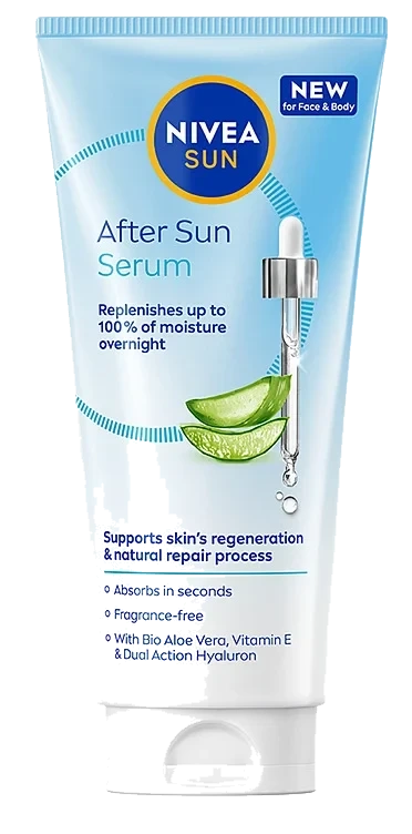 Nivea After Sun Face&Body Serum Lotion 100ml