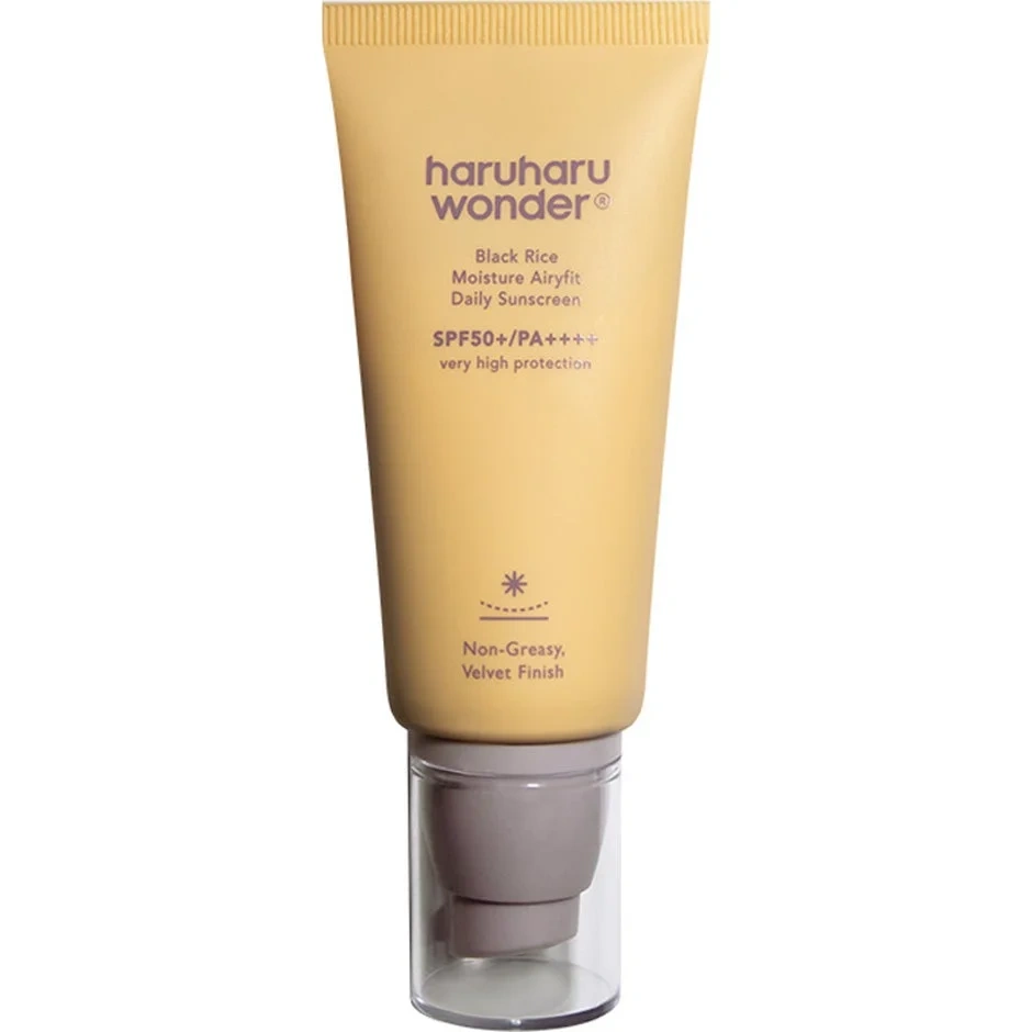 haruharu wonder Black Rice Moisture Airyfit Daily Sunscreen SPF50+ PA++++, 50 ml