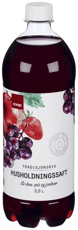 Coop Husholdningssaft 0,9l