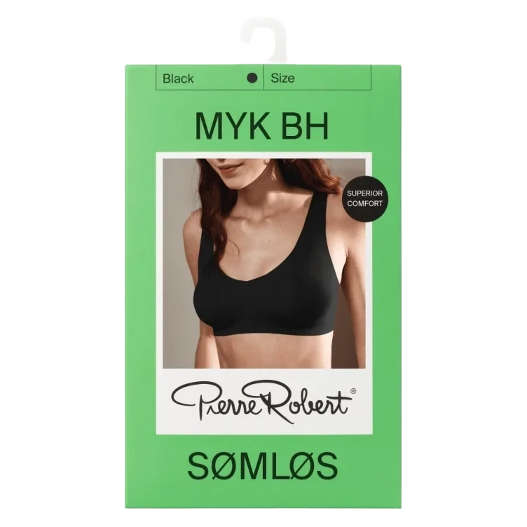 Micro Bra Black L Pierre-Robert