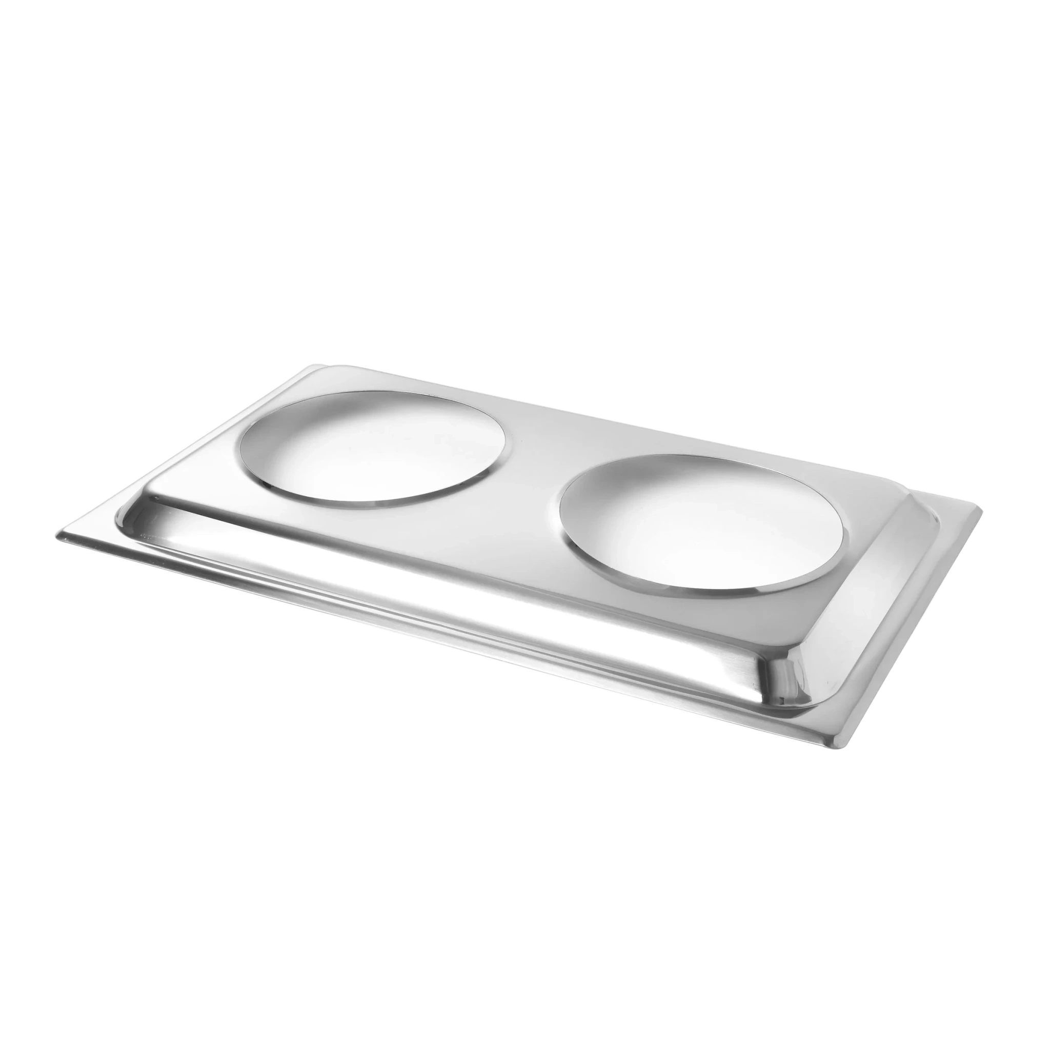 Omvandling för 2 bain-marie-pannor