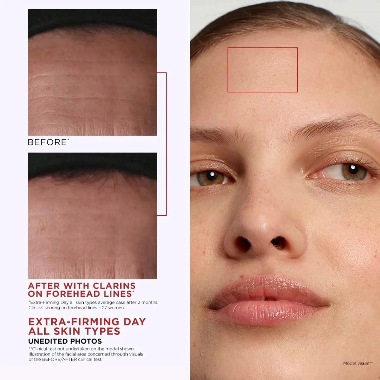 Clarins Extra-Firming Lift Effect, Wrinkle-Smoothing Day Cream All Skin Types SPF15 50 ml