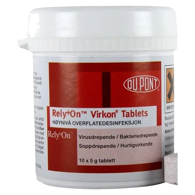 Virkon tabletter        10x5g