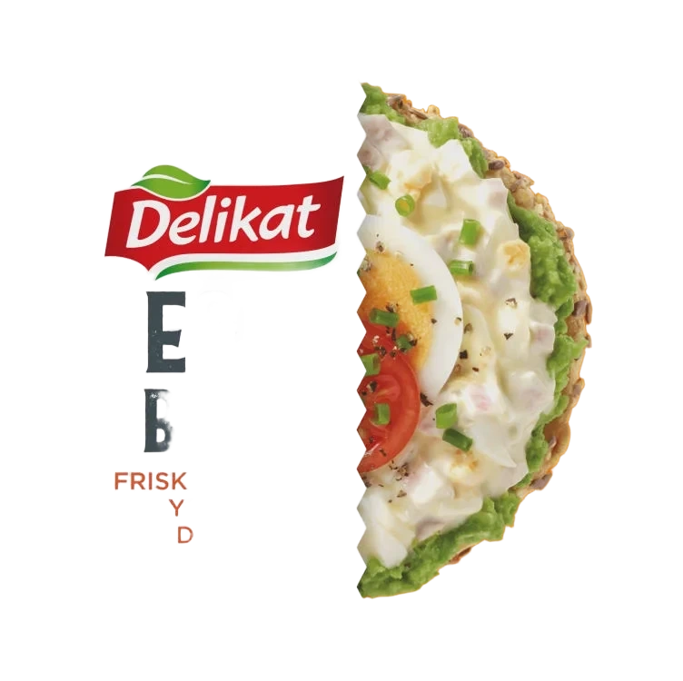 Egg&Bacon Salat 170g Delikat
