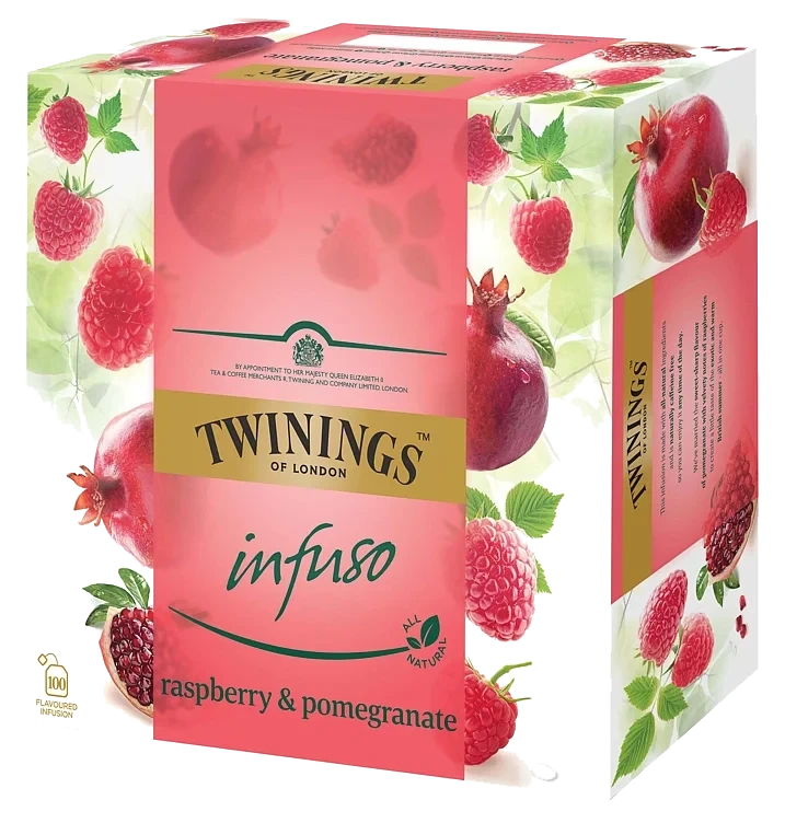 Twinings infuso raspberry&pomegranate  100bg