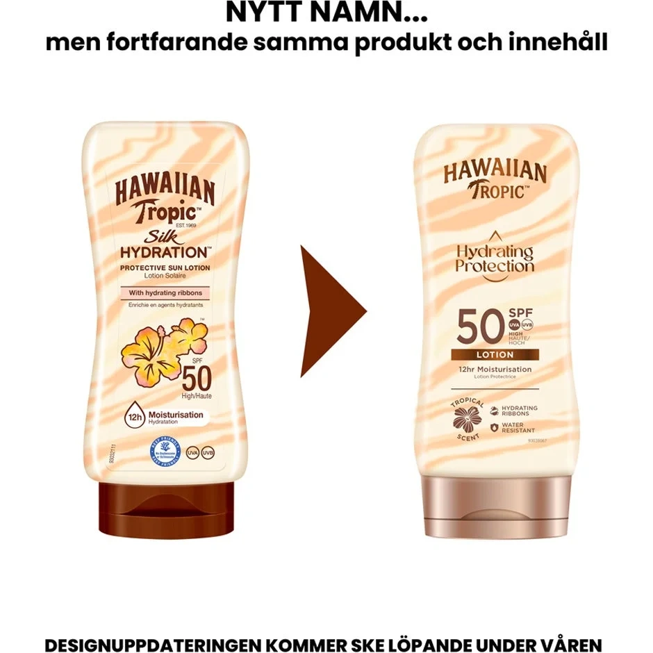 Hawaiian Tropic Hydrating Protection Lotion SPF50