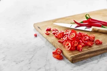 Peppar röd ringar