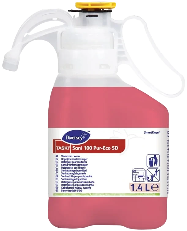 Taski Sani 100 Pur-eco Sd 1,4l Daglig Sanitærrengjøring