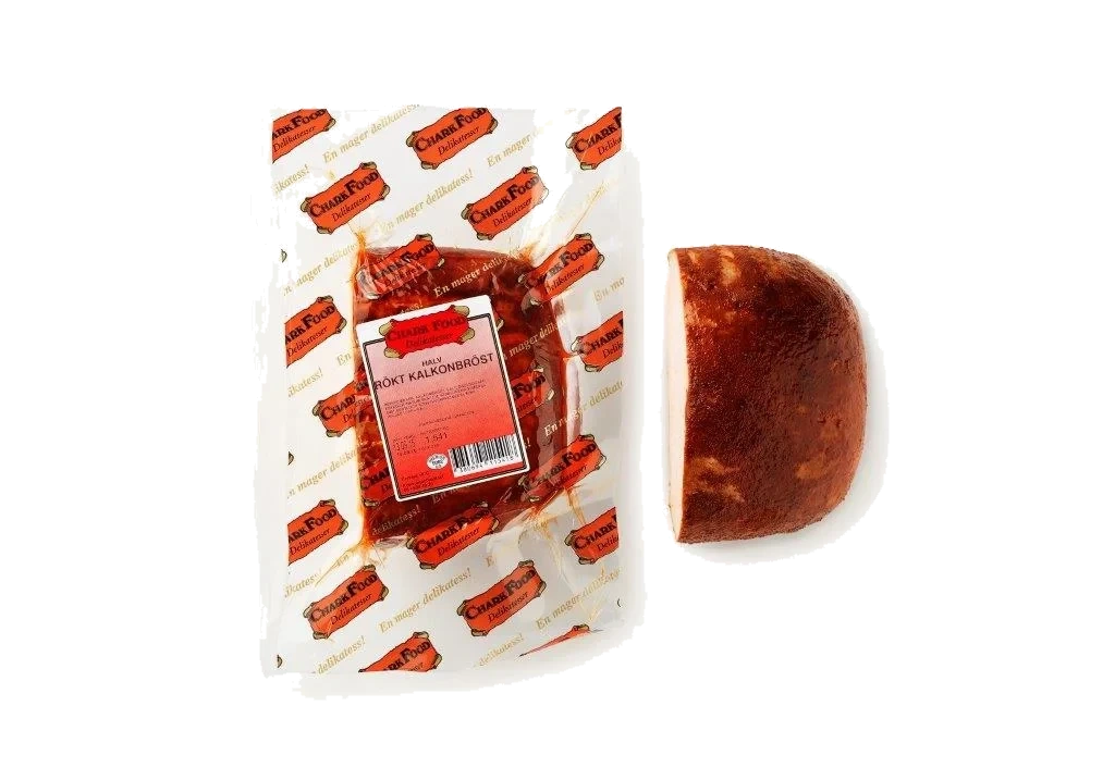 Rökt kalkonbröst halv