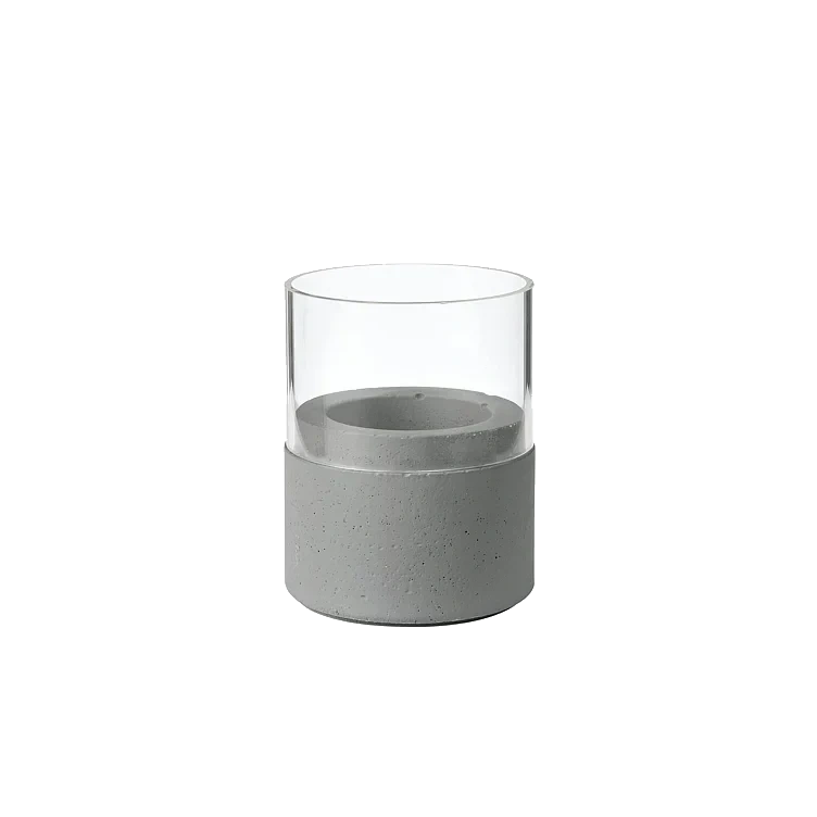 Telysholder glass neat mørkegrønn  1stk