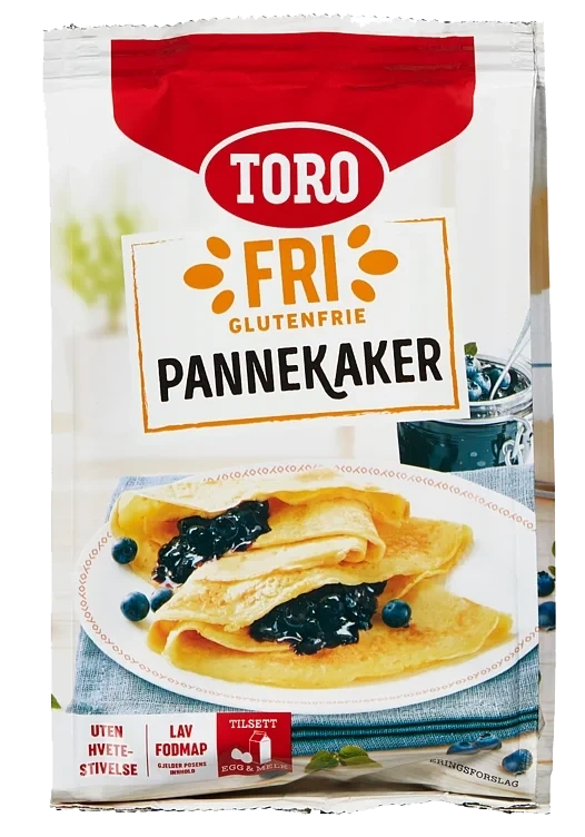 Pannekaker glutenfri   187g
