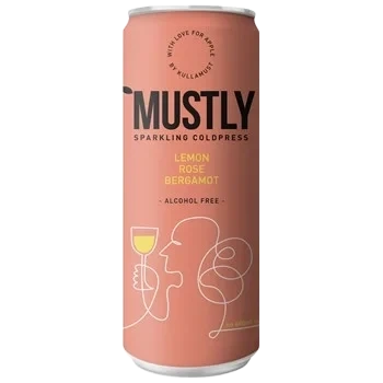 Mustly Sparkling Coldpress - Lemon Rose