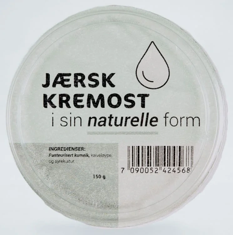 Jærsk Naturellkremost 150 g