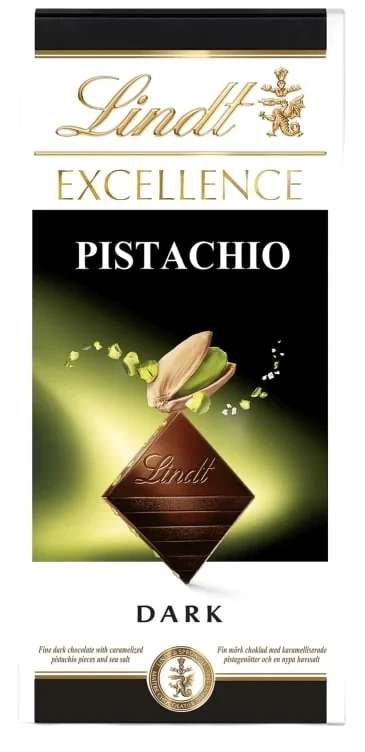 Lindt Excellence Pistachio 100g