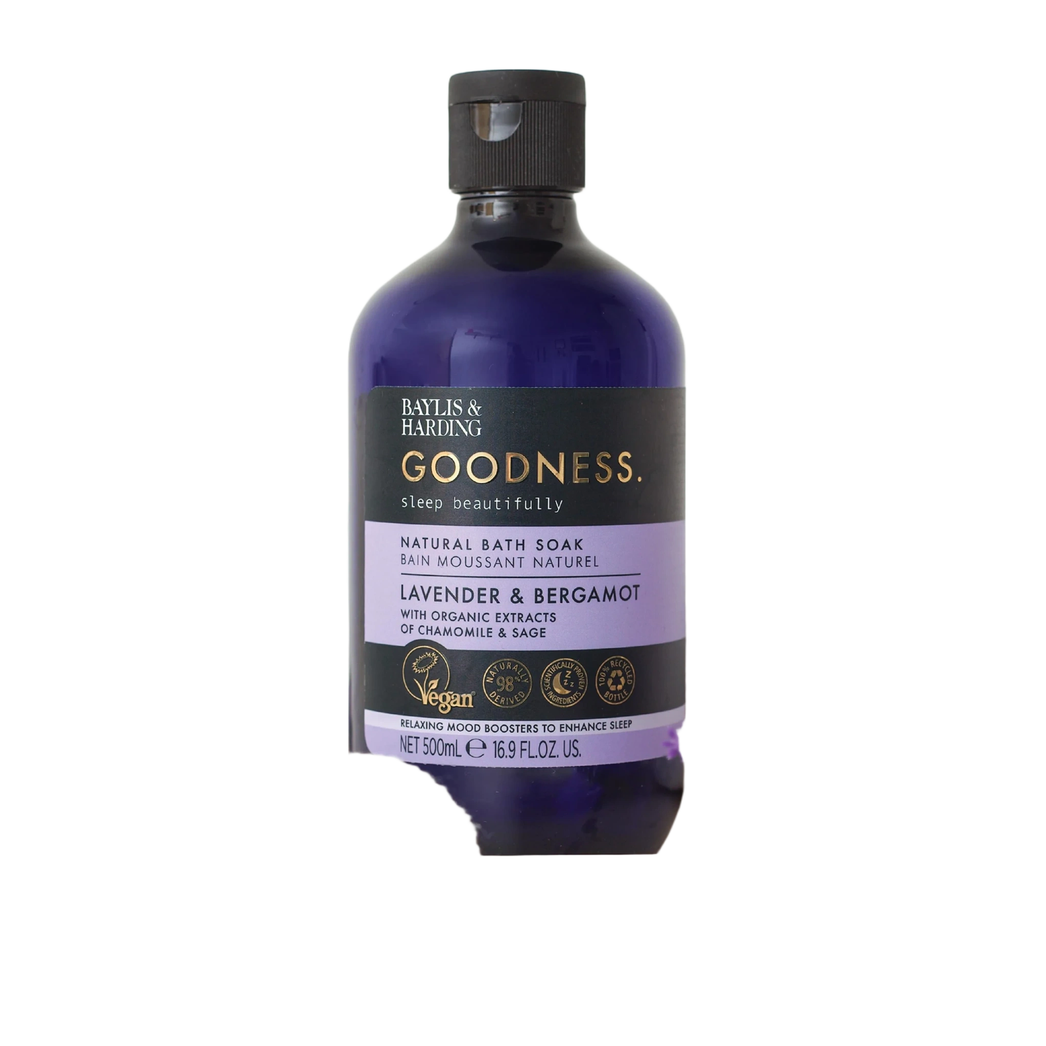 Baylis & Harding Goodness Sleep Lavender & Bergamot Bath Soak, 500 ml