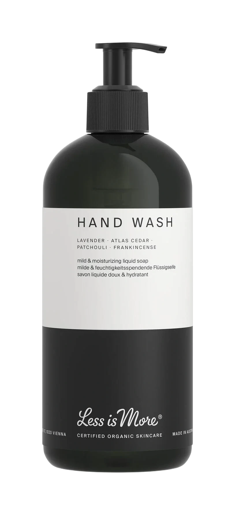 Less Is More Organic Hand Wash Lavender 500 ml