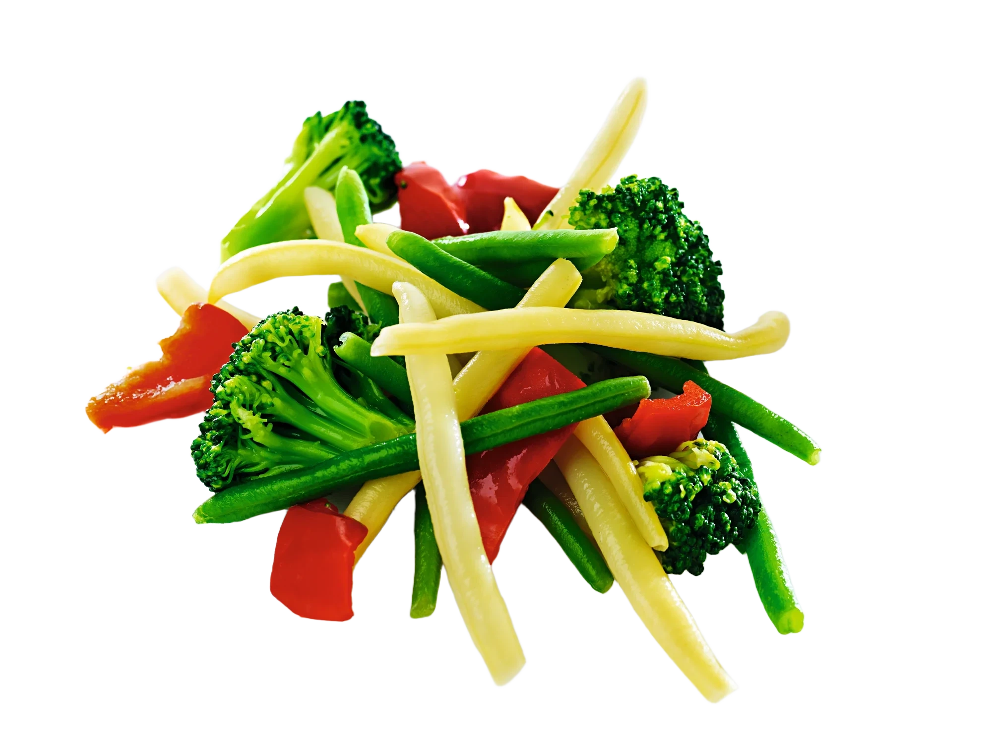 Tricolormix med vaxbönor