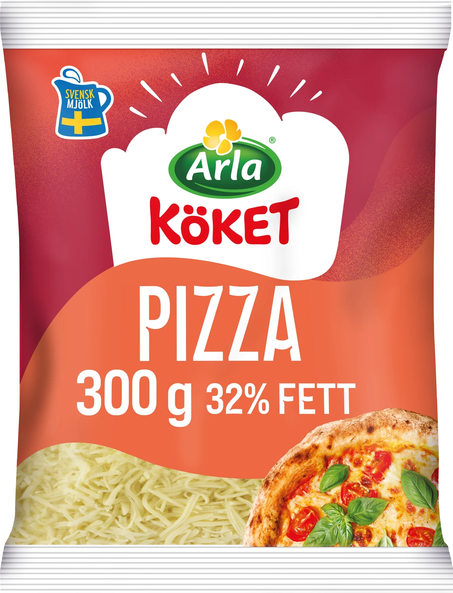 Riven ost pizza 32%