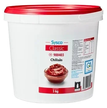 Sysco Classic Chilisås hink