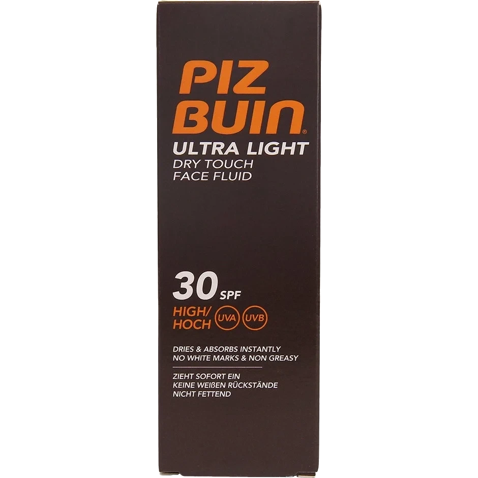 Piz Buin Ultra Light Dry Touch Face Fluid