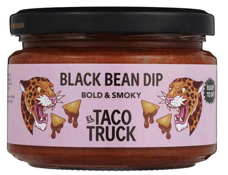 Black Bean Dip Gluten Free 250g El Taco Truck