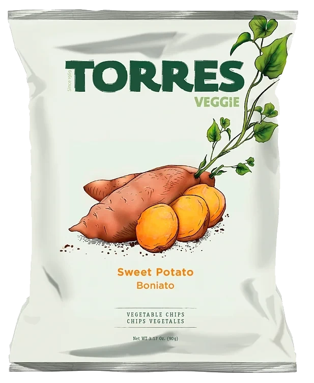 Chips søtpotet  90g
