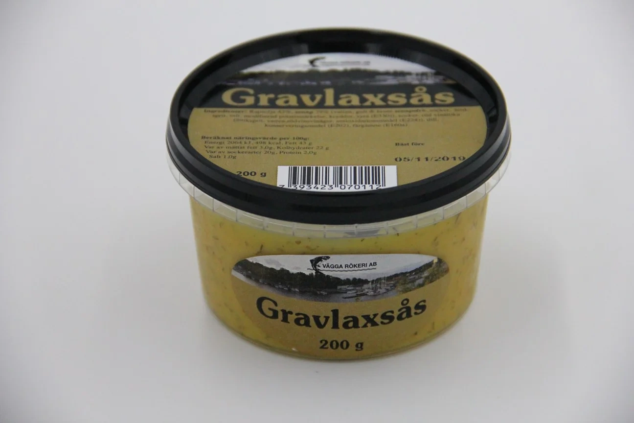 Vägga Rökeri Gravlax sås