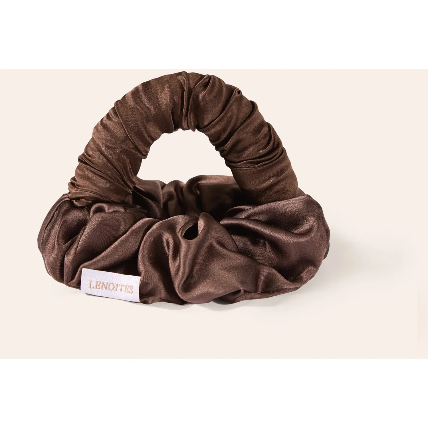 Lenoites Blowout Tie in Mulberry Silk Small Small
