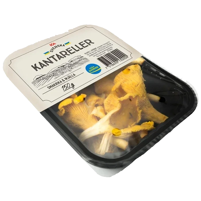 Kantareller 150g Klass 1 ICA