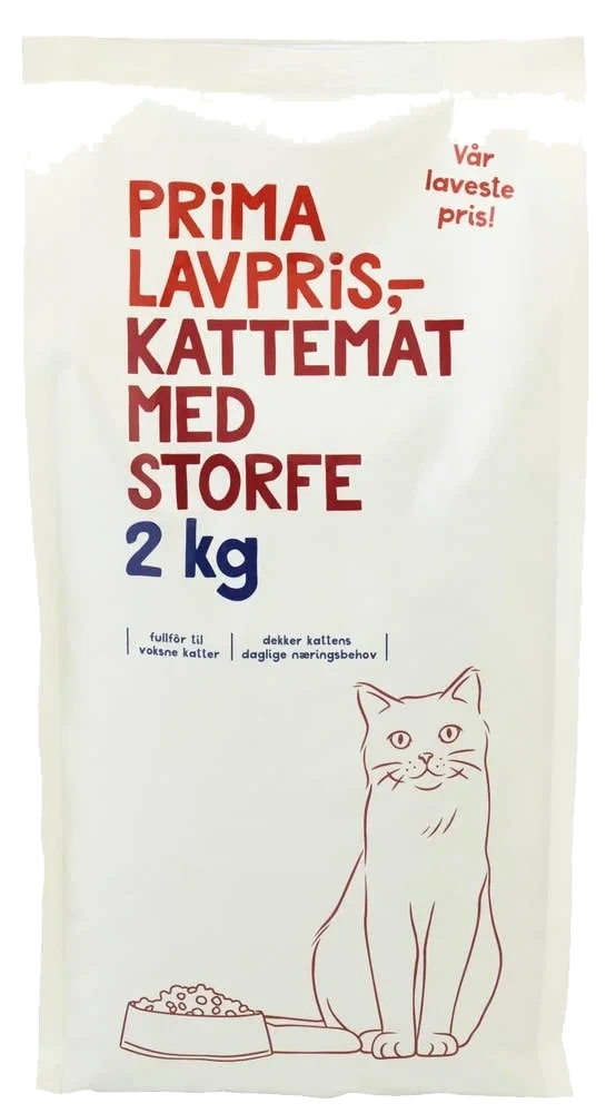 Tørrfôr med storfe 2 kg