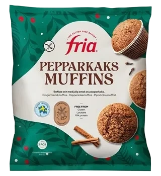 Pepparkaksmuffins