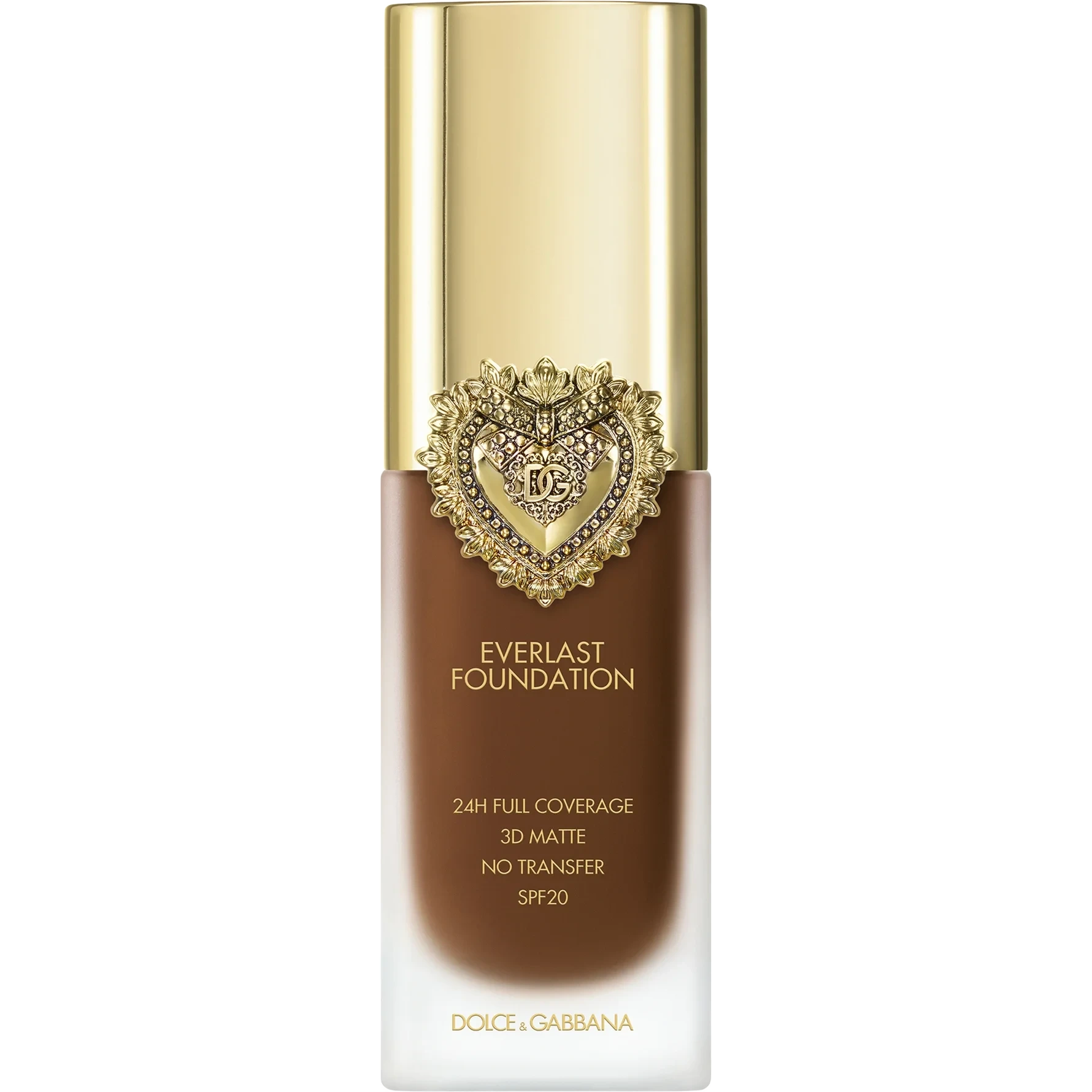 Dolce & Gabbana Everlast Foundation 24H Full Coverage 3D Matte No Transfer SPF20 37W Deep