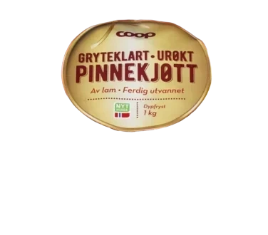 Coop Pinnekjøtt Gryteklart 1kg
