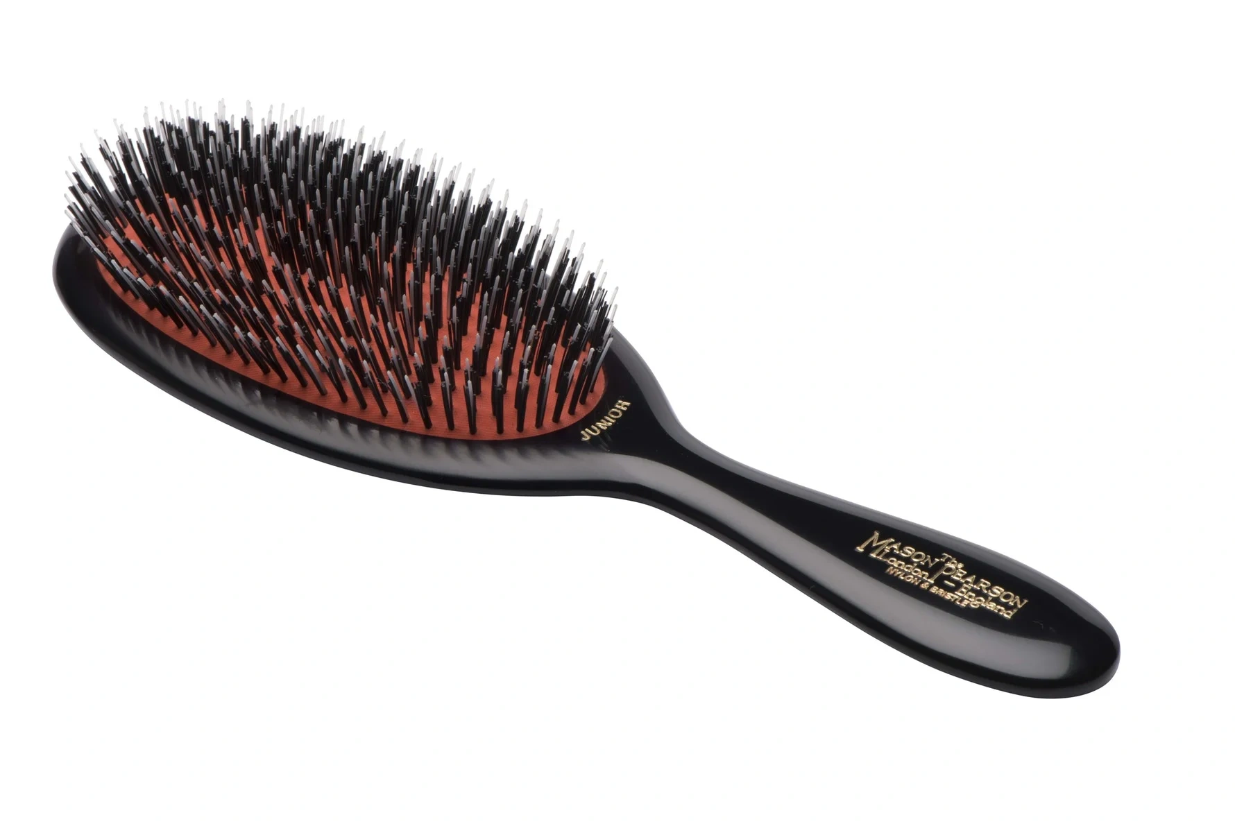 Mason Pearson BN2 - Junior Bristle and Nylon Sort Rubin