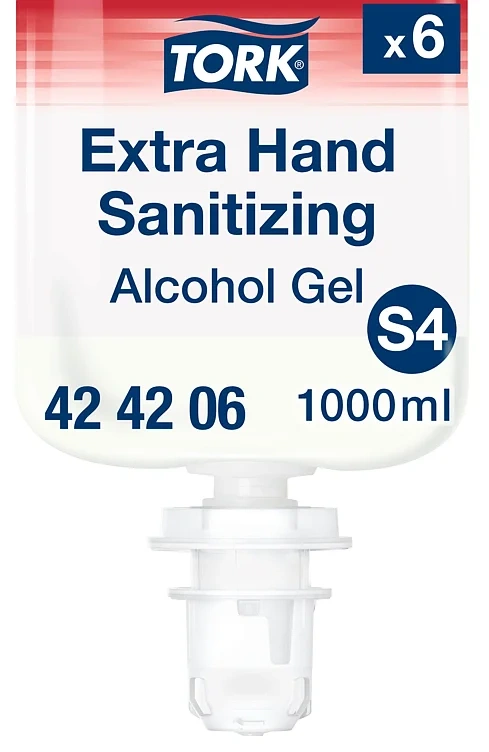 Tork Hånddesinfiserende ekstra alkoholgel s4