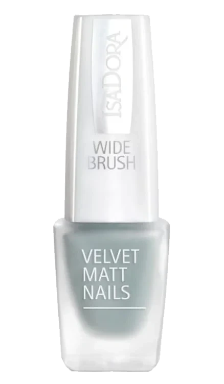 Velvet Matt Nails 202 Sage Grey Isadora